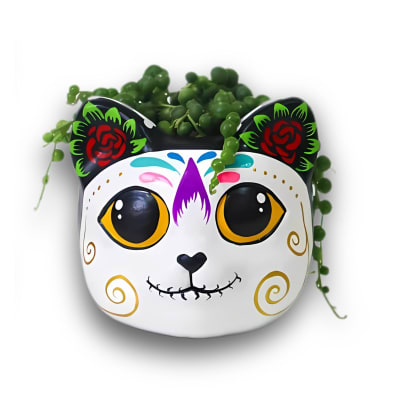 Ceramica Gato portalapiceros