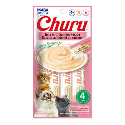 Churu Tuna with salmon recipe x 4 tubos