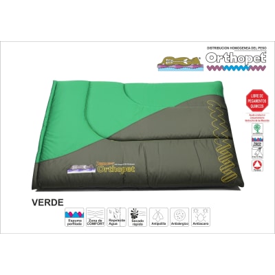 Colchoneta Zoomba Orthopet Verde