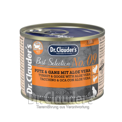 DR CLAUDER´S CAT BEST SELECT #09 PAVO OCA C/ALOE VERA 200GR
