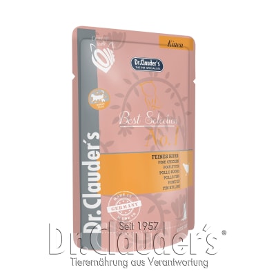 DR CLAUDER´S CAT BEST SELECT KITTEN #1 POLLO FINO 85 GR
