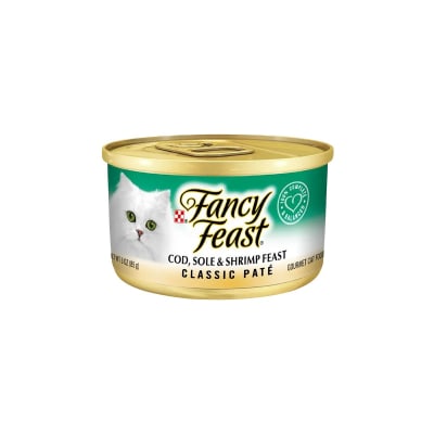 Fancy Feast Mousse pescado y camarón 85 g