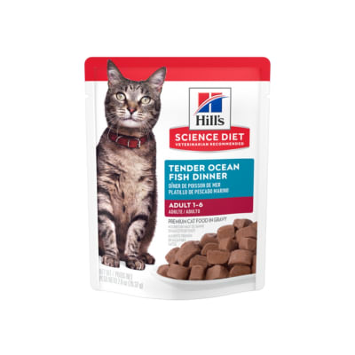 Hills SD Feline Adult Tender Ocean Fish Dinner sobre