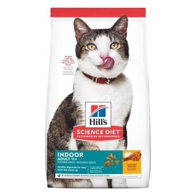HILLS SD FELINE INDOOR ADULT 11+ 3.5 LB (1.6 K) 00579 -pR-