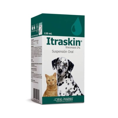 Itraskin jarabe 120 ml (Itraconazol al 2%)