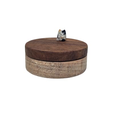 JOYERO GATITO DE MADERA