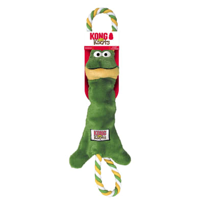 Juguete Kong NK31 Tugger Knots Small/Medium Frog
