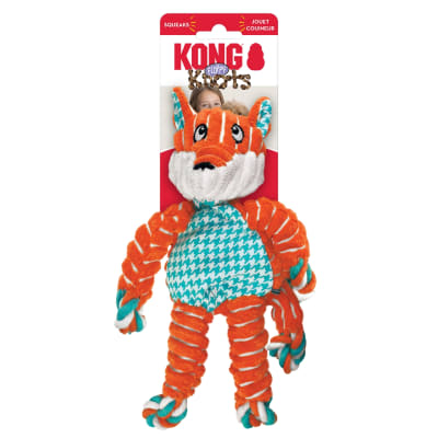 Juguete Kong NKF12 Floppy Knots Fox MD/LG