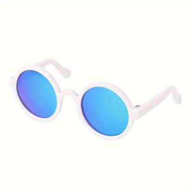 LENTES REDONDOS BLANCOS PARA GATO