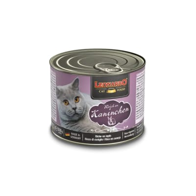 LEONARDO QUALITY SELECTION CONEJO LATA 200 g