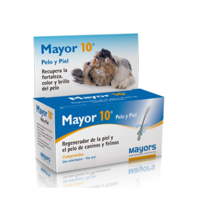 Mayor 10 Pelo y piel comprimido por unidad