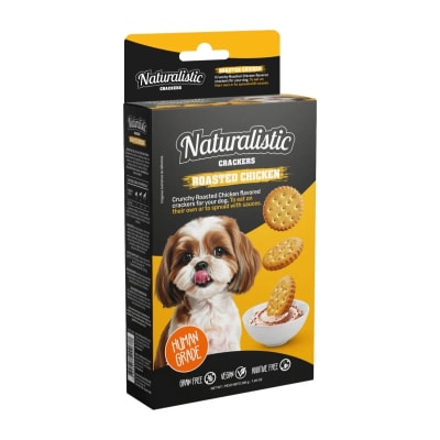 NATURALISTIC CRACKERS ROASTED CHICKEN 200 GR