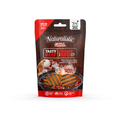 NATURALISTIC GRILL TASTY BEEF BURGER WITH BBQ 3 PCS