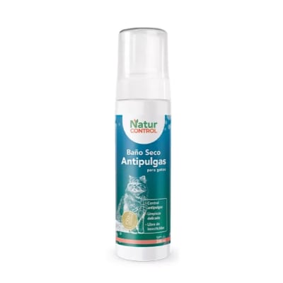 Naturcontrol Baño Seco antipulgas para gato 200 ml