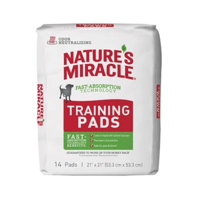 NATURE'S MIRACLE TRAINING PADS