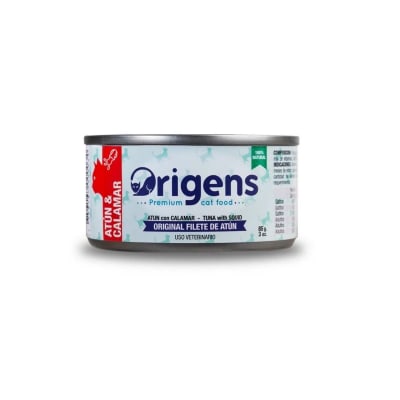 Origens Filete de Atun con Calamar lata 85 g