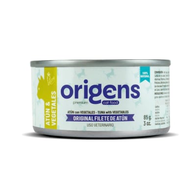 ORIGENS FILETE DE ATUN CON VEGETALES LATA