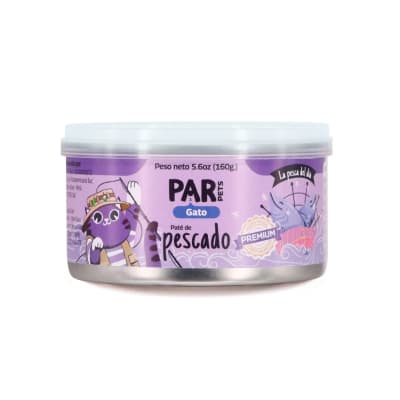 Par Pets gato paté de pescado 160 g