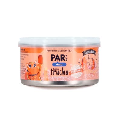 Par Pets gato paté de trucha 160 g