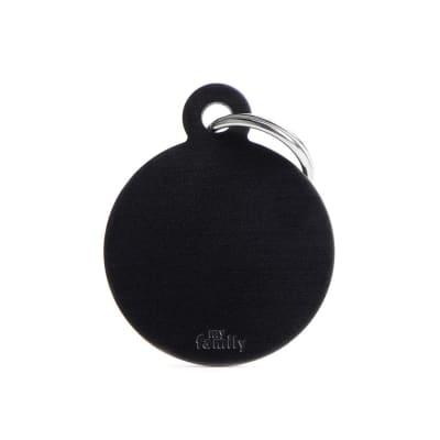 PLACA BASIC ALUMINUM BIG ROUND