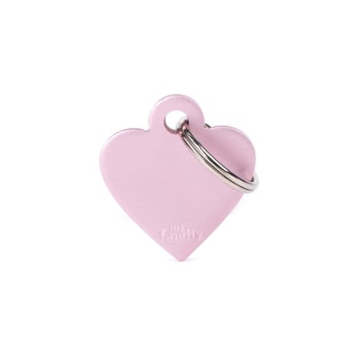 PLACA BASIC ALUMINUM SMALL HEART