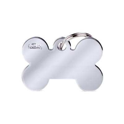 PLACA BASIC CHROME BIG BONE CHROMED BRASS (MFB06)