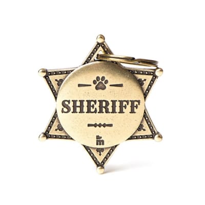 PLACA BRONX ESTRELLA DEL SHERIFF (BHSHERIFF01)