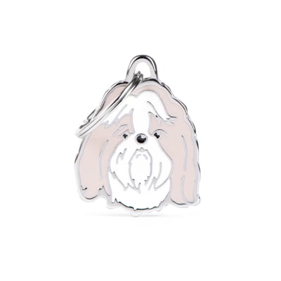 PLACA FRIENDS SHIH TZU GRIS (MF16NGREY)