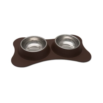 Plato doble Dolce flex marrón