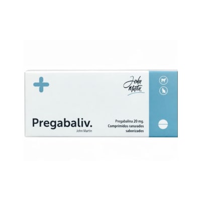PREGABALIV 20 MG 1 COMP (PREGABALINA)