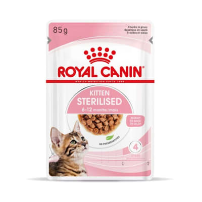 Royal Canin Cat FHN Kitten Sterilised in gravy sachet 85 g