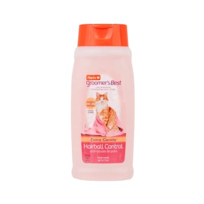 Shampoo Hartz Groomers Best Hairball Control for Cats