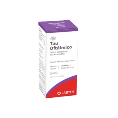 Tau Oftalmico con esteroides 10 ml