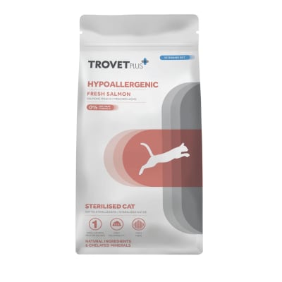 Trovet Plus Cat Sterilised Hypoallergenic Salmon Vet Diet 2.5 kg