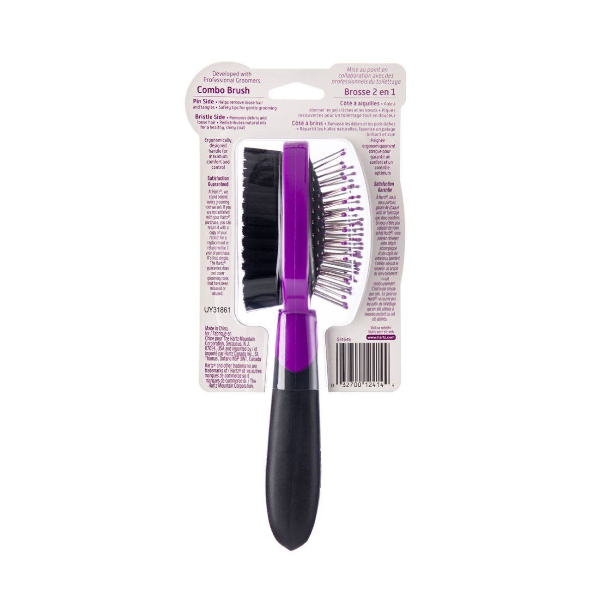 Cepillo Hartz Cat combo brush1