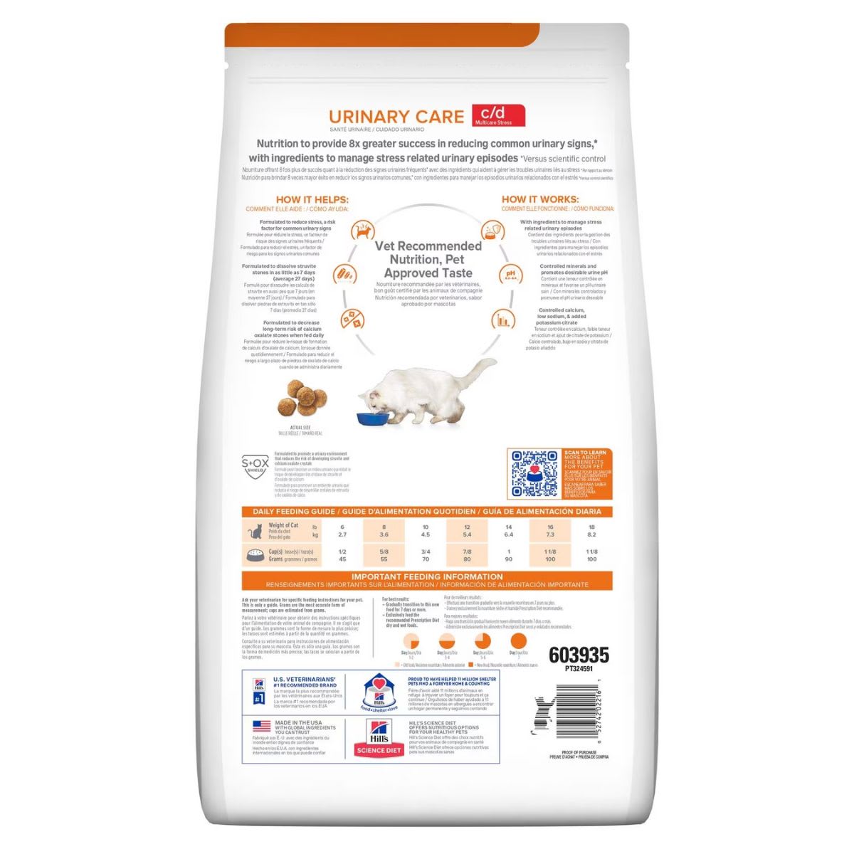 Hills PD Feline c/d Multicare Stress 1.8 kg2