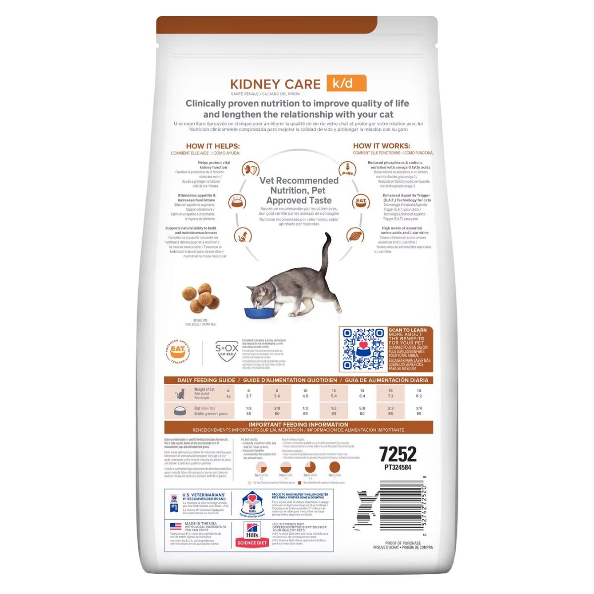 Hills PD Feline k/d 1.8 kg2
