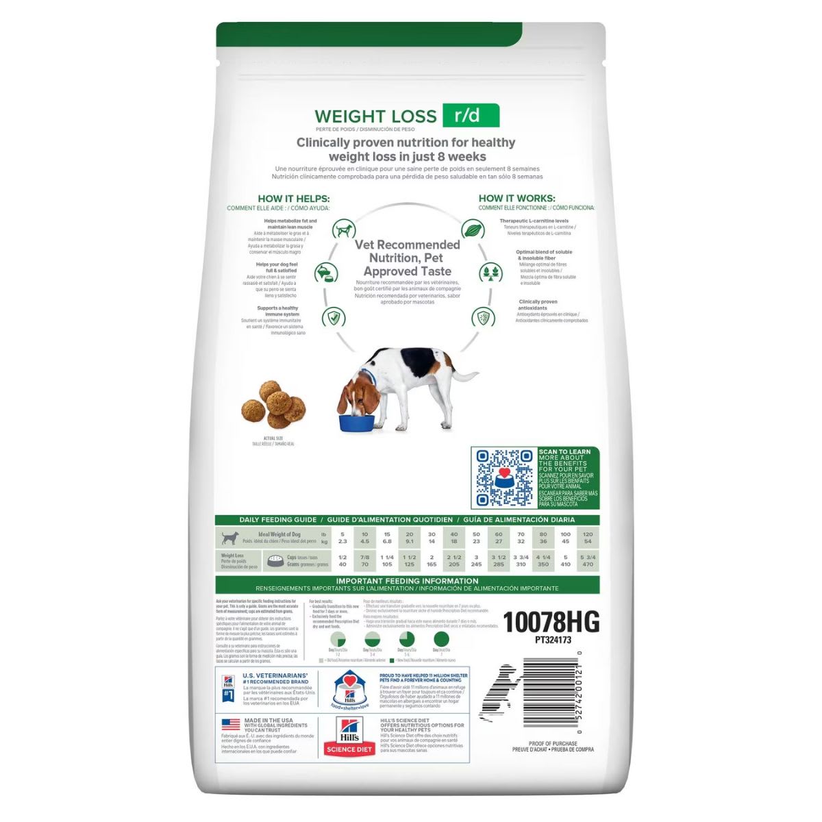 Hills PD Canine r/d 3.9 kg2