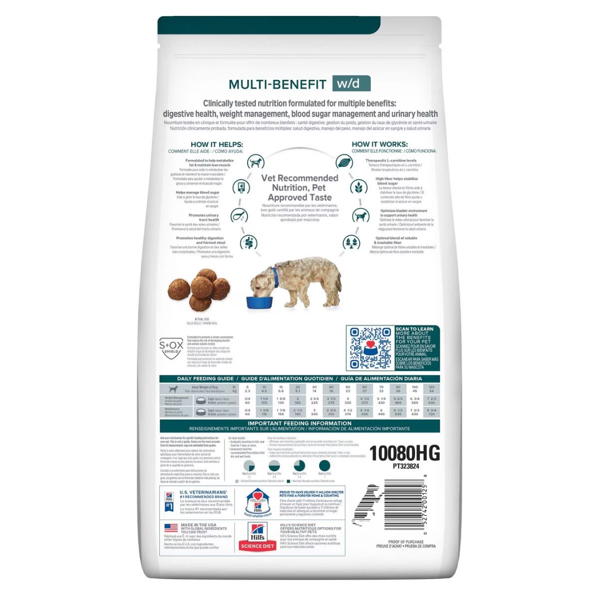 Hills PD Canine w/d 3.9 kg3