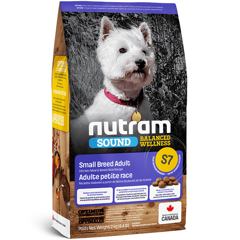 Nutram S7 Sound Small Breed Adult Dog 2 kg1
