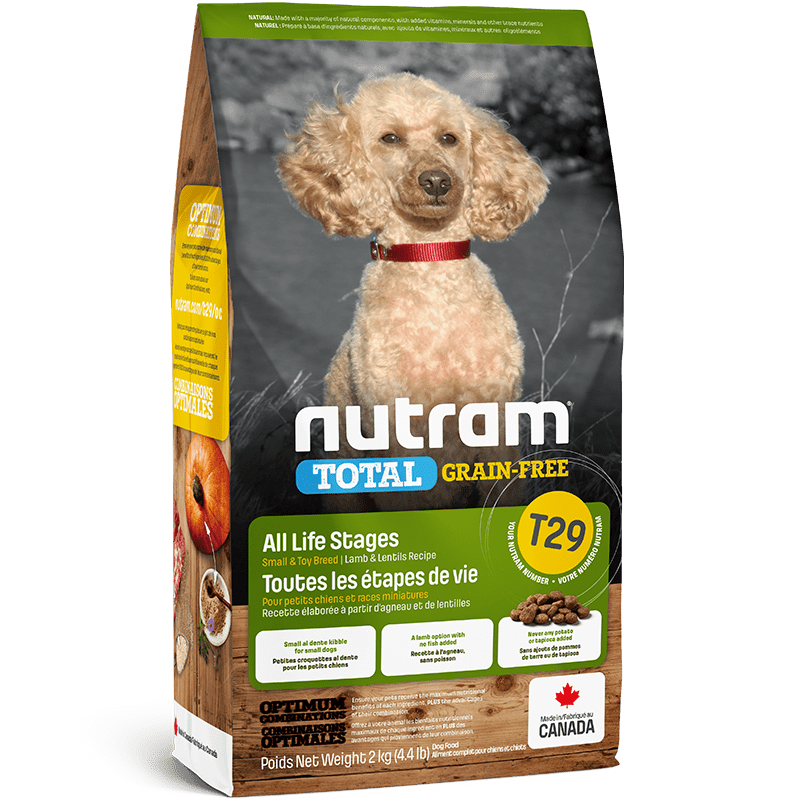 Nutram T29 Total Grain free Allergy Lamb Small 2 kg1