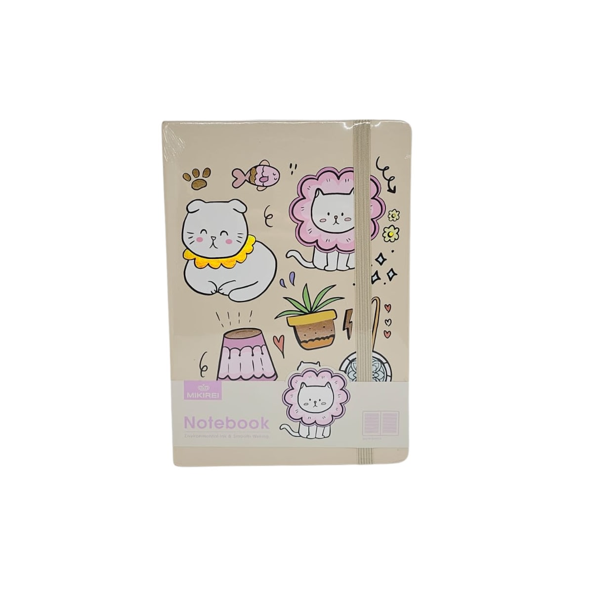 CUADERNO KAWAII RAYADO (25264)2