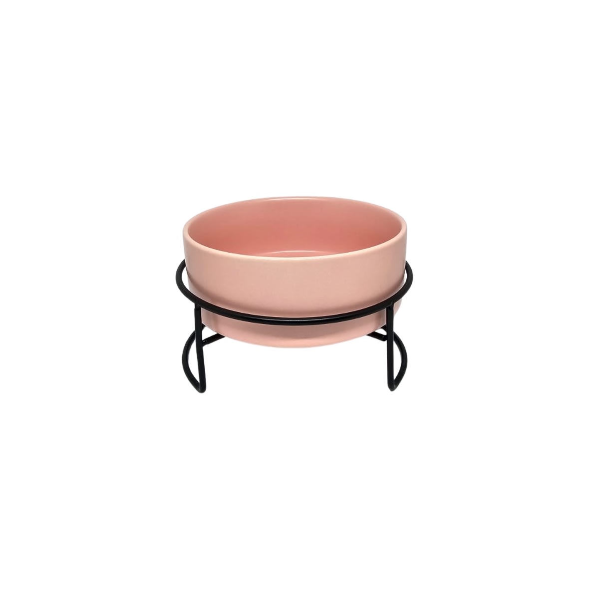 PLATO DE CERAMICA CON SOPORTE DE METAL2