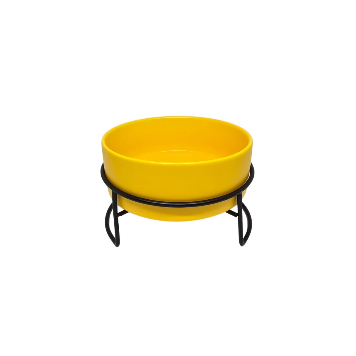 PLATO DE CERAMICA CON SOPORTE DE METAL3