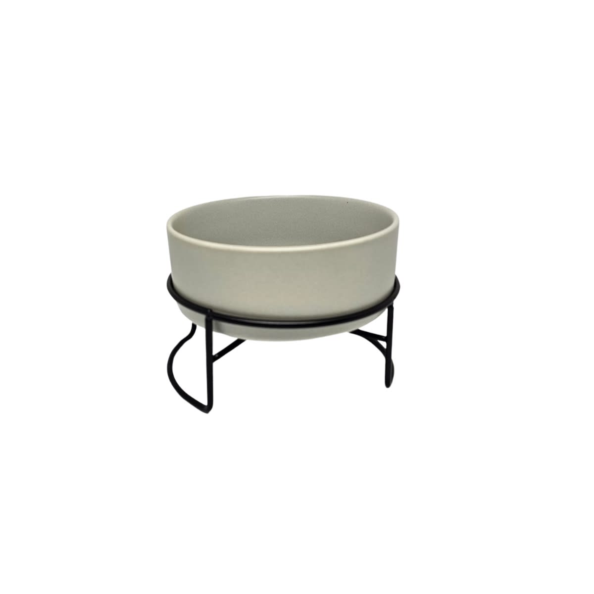 PLATO DE CERAMICA CON SOPORTE DE METAL5
