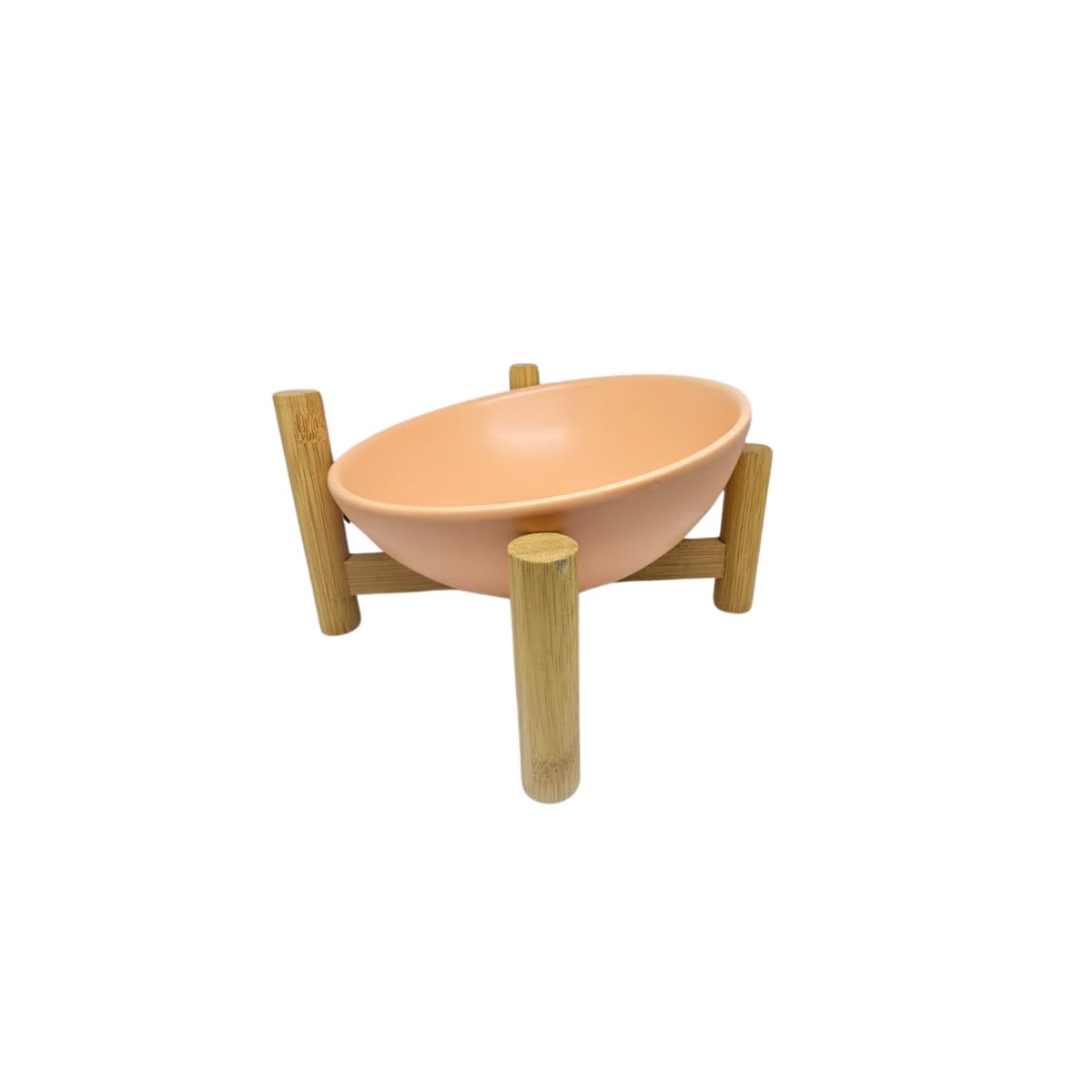 PLATO DE CERAMICA CON SOPORTE DE MADERA2