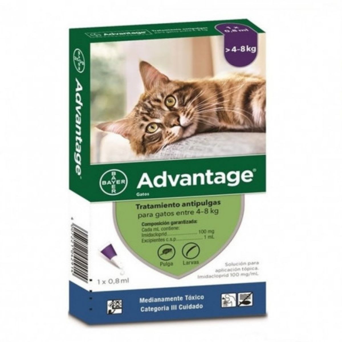 Antipulgas Advantage Gato2