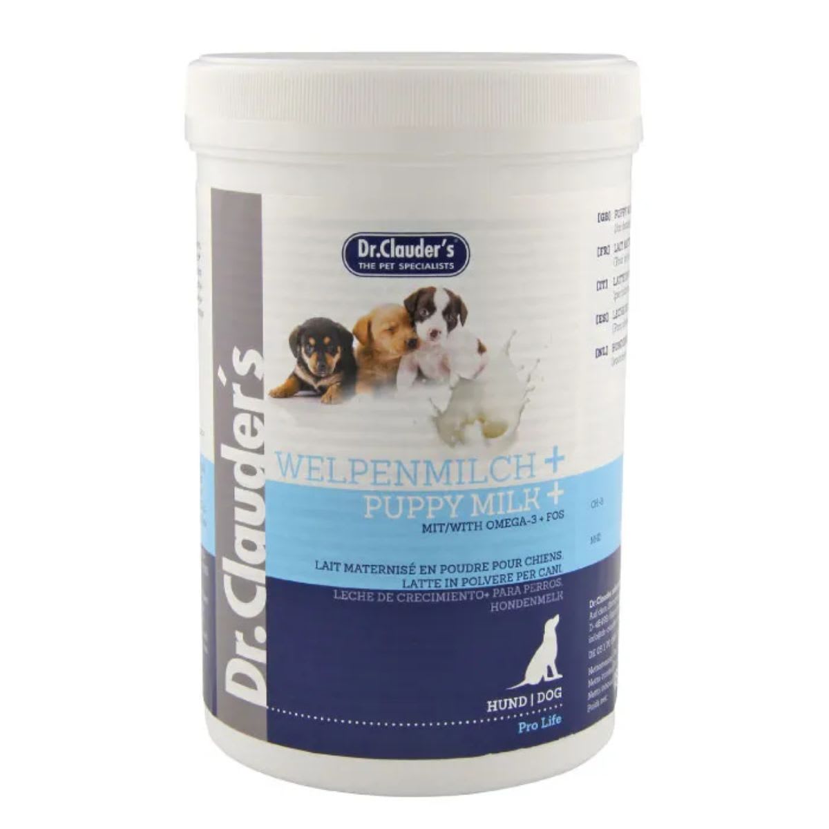 Dr. Clauder´s Leche en polvo para Cachorros 450 g1
