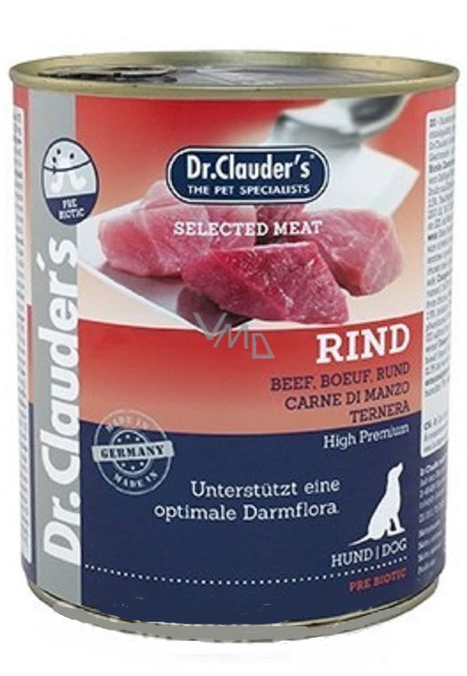 Dr. Clauder´s Dog Lata Beef1