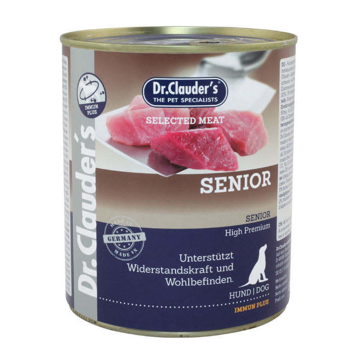 Dr. Clauder´s Dog Lata Senior 800 g1